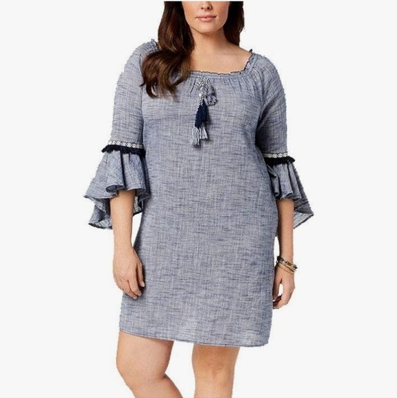 Style & Co. Dresses & Skirts - Style & Co. | 100% Cotton Off-Shoulder Sundress